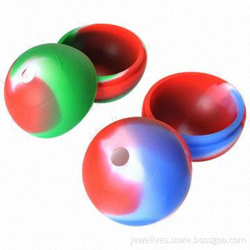 Mixed Color Design Silicone Ice Ball with FDA/LFGB Certificates